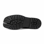 Split Toe Leather Loafer with Lug Sole ( Tabi Style Loafer )